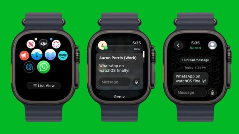شركة-meta-تختبر-واتساب-على-apple-watch