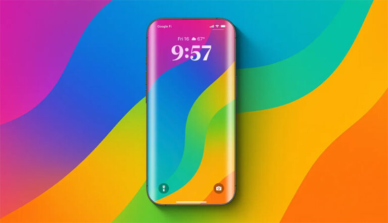 تصميم-iPhone-20-بشاشة-منحنية-من-مختلف-الجوانب